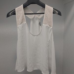 Charlotte Russe XL White Tank Top